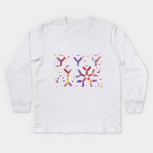 Antibody molecule Kids Long Sleeve T-Shirt